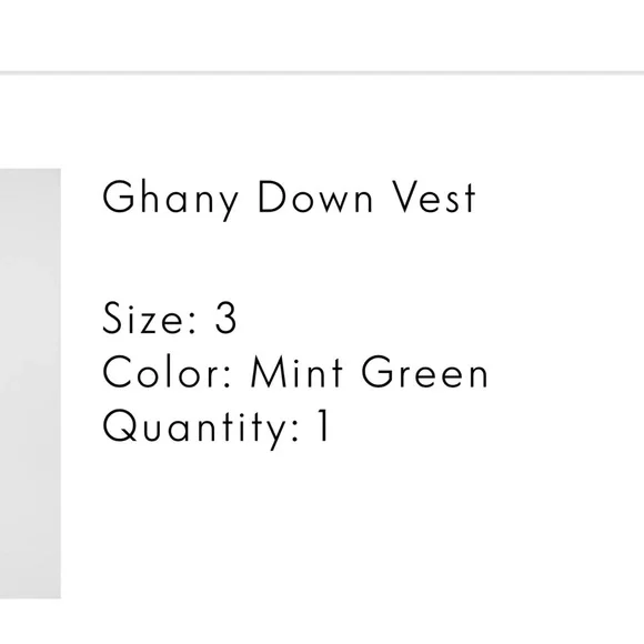 Moncler Down Vest - Picture 5 of 7